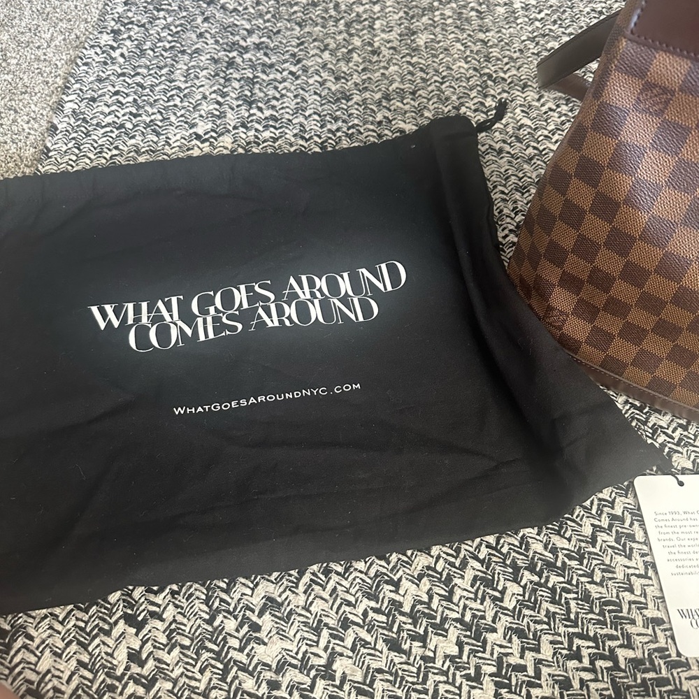 Louis Vuitton Brown Checkered Backpack - Picture 12 of 16